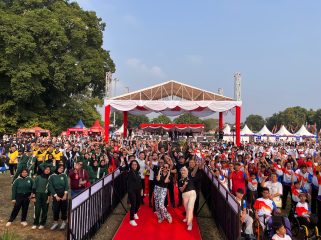 Road to JCWF 2025 hadirkan Asian Sport Day di Yogyakarta. GKR Bendara tekankan pentingnya gaya hidup sehat, kolaborasi, dan budaya lewat olahraga seperti Spogomi, senam massal, hingga heritage ride. foto: Istimewa